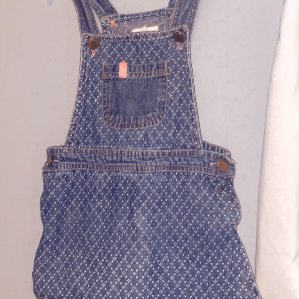 Toddler girl overall dress